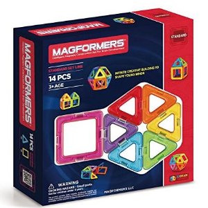 Magformers 儿童磁力片益智玩具 标准套组14片装