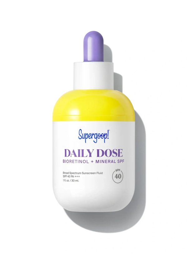 Daily Dose Bioretinol + Mineral SPF 40 | Retinol Serum & Moisturizer | Supergoop!