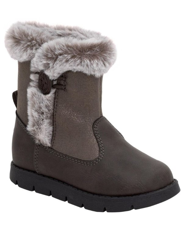 Toddler Faux Fur Winter Boots