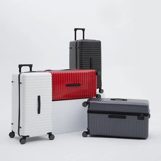 Buy 1 Get 1 Free - 28-Inch 100% PC Luggage with 100L Capacity, TSA Lock and Spinner