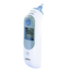 Braun ThermoScan5 Ear Thermometer, IRT6500US, White