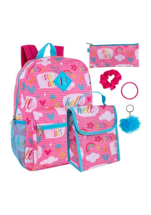 Hello 6 in 1 Backpack Set
