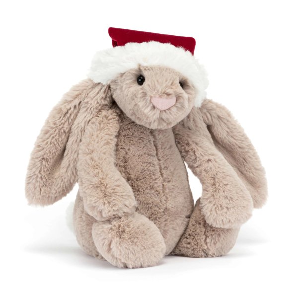 圣诞帽棕色邦尼兔