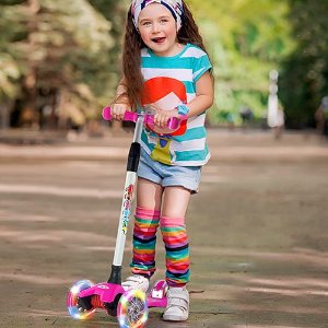 BELEEV Kick Scooter for Kids 3 Wheel Scooter for Toddlers Girls & Boys