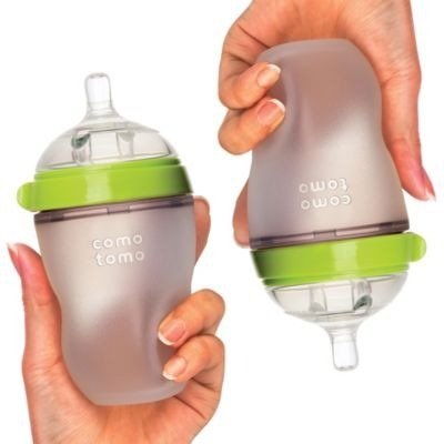 ® 8-Ounce Baby Bottles in Green (2-Pack)