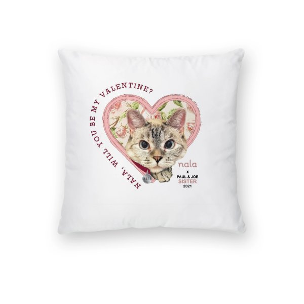 Nala Pillow Case Limited Edition Will you be my Valentine | PAUL & JOE Sister USA