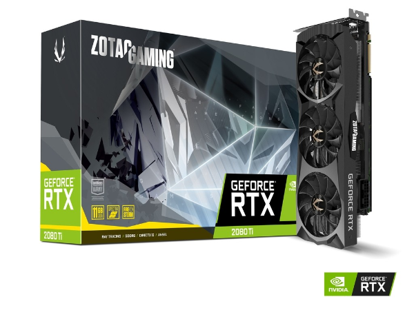 ZOTAC GAMING GeForce RTX 2080 Ti 显卡