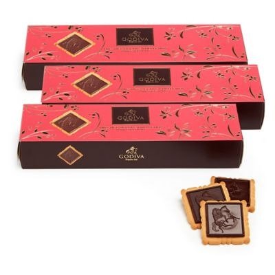 黑巧克力饼干 12块装 共3盒
