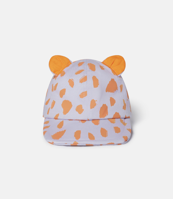 Neon Leopard Print 3D Ears Baseball Cap