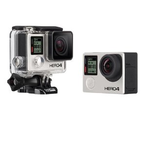 GoPro HERO4 Silver Camera with Built-In Touch Display/Wi-Fi/Bluetooth #CHDHY401