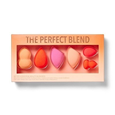 The Perfect Blend Makeup Sponge Gift Set - 6ct