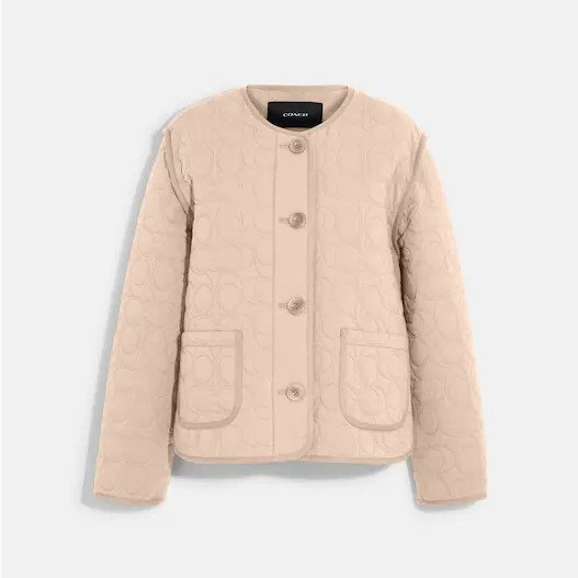 Signature Quilted Cotton Jacket