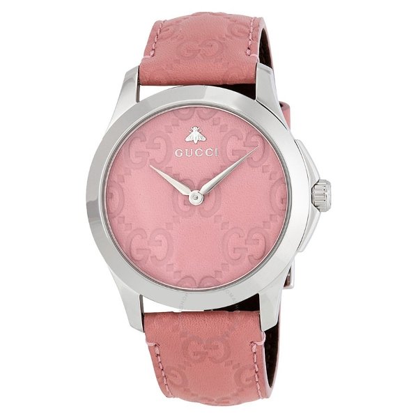  G-Timeless Candy Pink Dial Ladies Watch