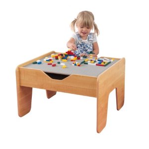 KidKraft Activity Table with Board - Natural