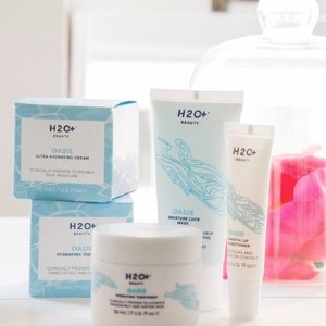 Selected H2O + Beauty products