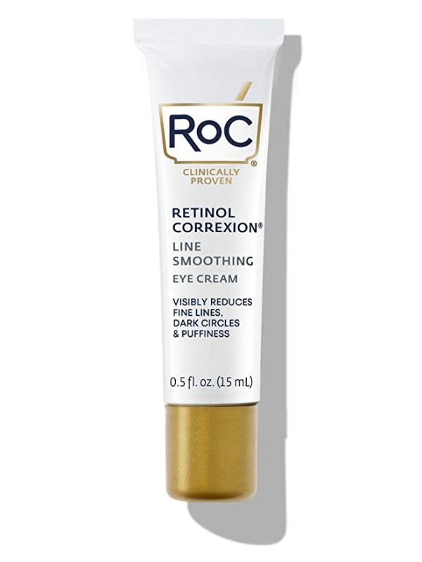 Retinol Correxion Line Smoothing AntiAging Retinol Eye Cream for Dark Circles Puffy Eyes Ounce Packaging May Vary, Multi, 0.5 Fl Oz