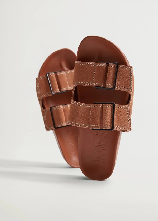 Leather straps sandals - Women | Mango USA