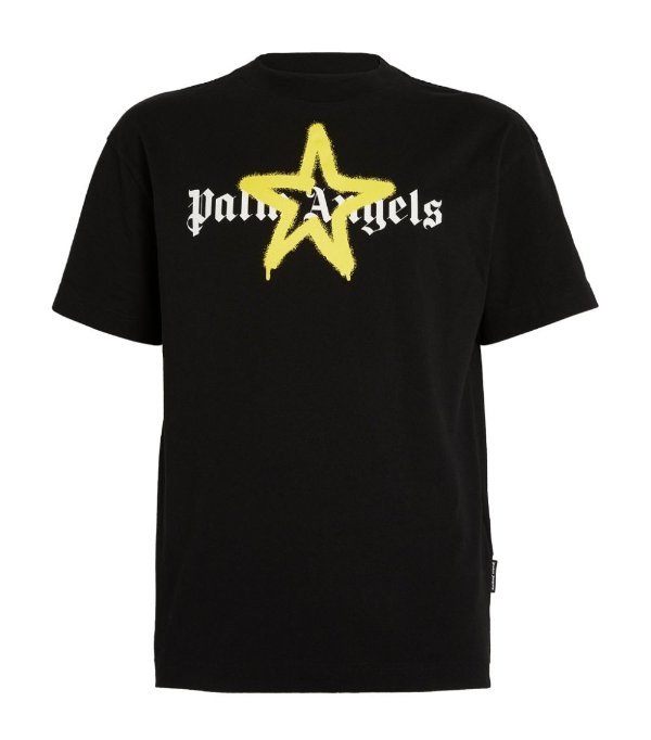 Sale | Palm Angels Sprayed T-Shirt | Harrods US