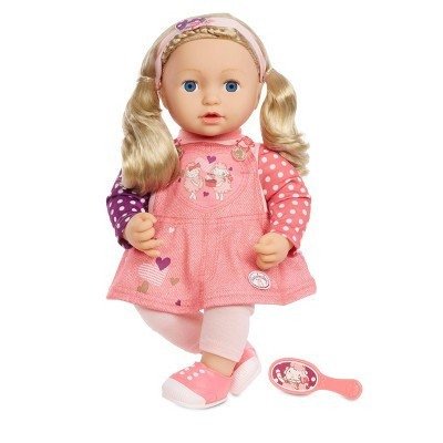Sophia So Soft Baby Doll with Brushable Hair- Pink Outift