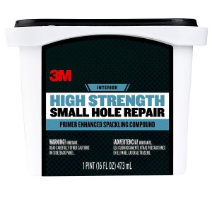 3M High Strength Small Hole Repair,Gray 16oz