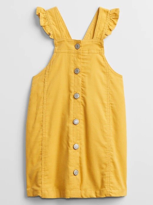 Toddler Ruffle Button-Front Dress
