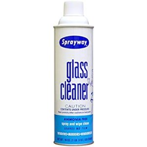 Sprayway Glass Cleaner Aerosol Spray, 19 oz