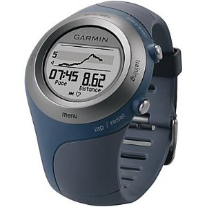 Garmin Forerunner 405CX蓝色运动智能手表心率表(翻新)