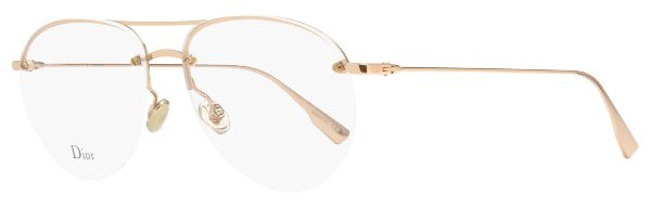 Women's Rimless Eyeglasses StellaireO 11 DDB Copper Gold 55mm
