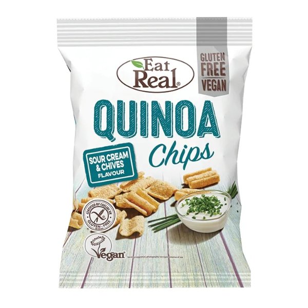 Sour Cream & Chives Quinoa Chips 80g