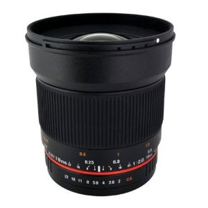 Rokinon 16mm F2.0 Ultra Wide Angle Lens 