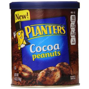Planters Peanuts, Cocoa, 6 Ounce (Pack of 8)