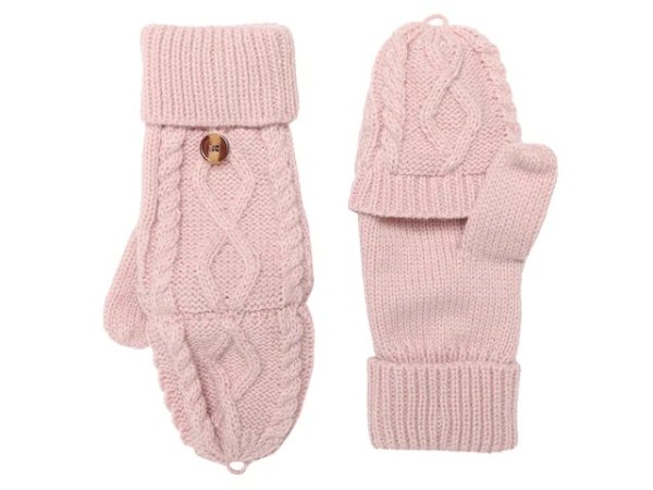 Cable Knit Women's Convertible Gloves