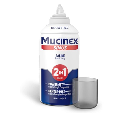 Mucinex 鼻窦盐水喷雾 4.5oz