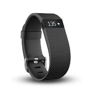 Fitbit Charge HR Wireless Heart Rate & Activity Wristband Black Large