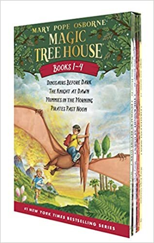 《神奇的树屋丛书1-4》 深受孩子喜欢 跟着兄妹俩探险旅行