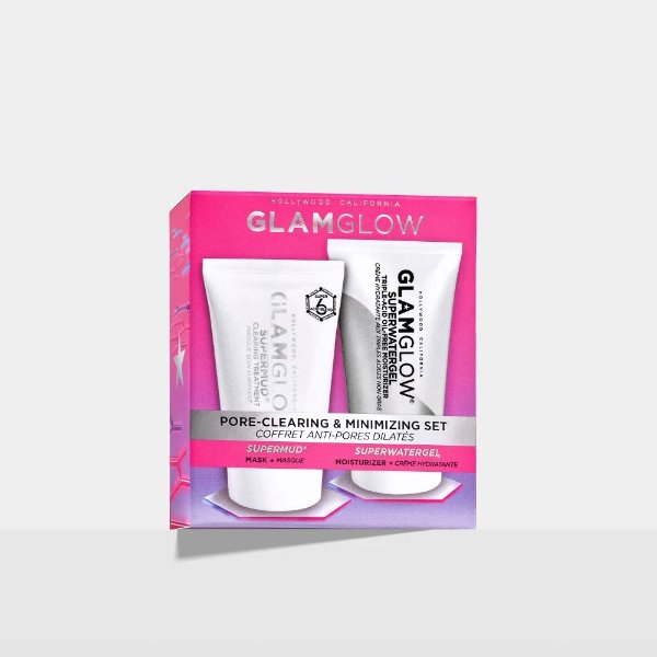 Pore Clearing and Minimizing Set for Pores | Glam Glow Mud