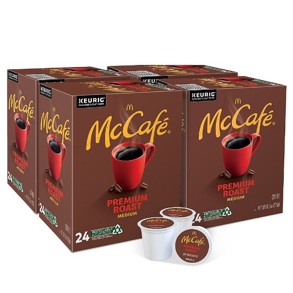 Premium Roast Coffee Keurig® K-Cup® Pods, Medium Roast, 96/Carton (080375CT)