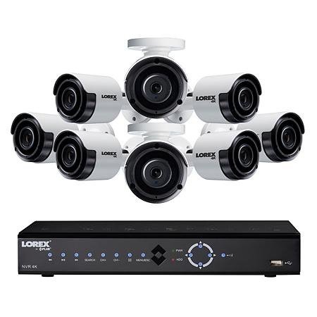 Lorex 8-Channel 安全摄像头