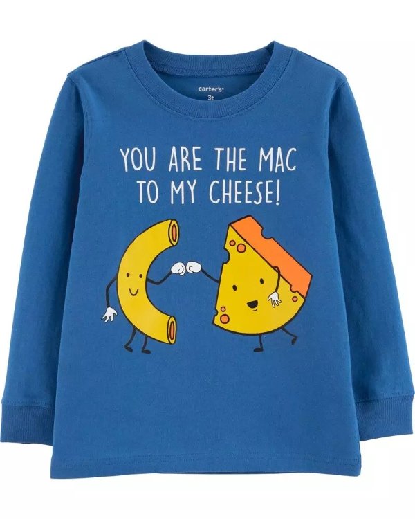 Mac To My Cheese Jersey TeeMac To My Cheese Jersey Tee