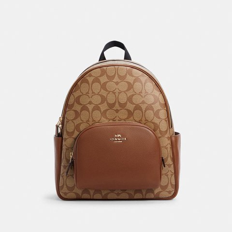 CoachCourt Backpack in Signature Canvas