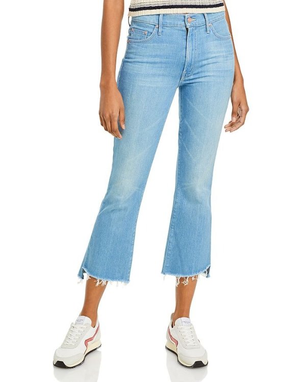The Insider Crop Step Ankle Flare Jeans in Hold My Hand