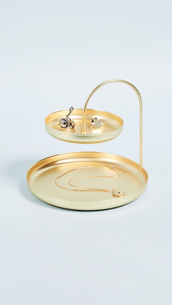 Pose Two Tiered Jewelry Tray