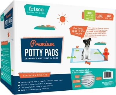 Training & Potty Pads, 22-in x 23-in, 150 count - Chewy.com