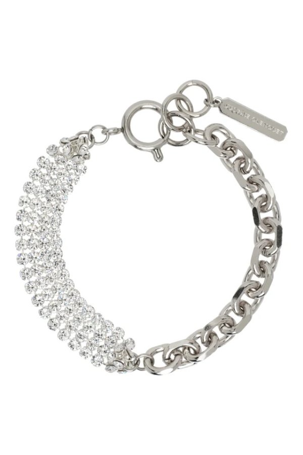 Silver Diamond Shannon Bracelet