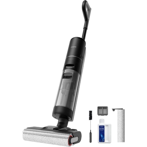 Dreame H12 PRO Wet Dry Vacuum Cleaner, Smart Floor Cleaner Cordless Vacuum and Mop for Hard Floors, One-Step Edge to Edge Cleaning with Hot Air Drying
