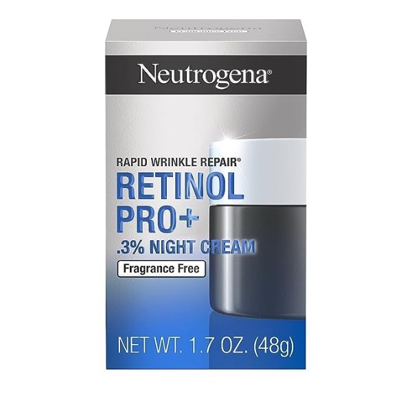 Neutrogena 视黄醇面霜热卖 淡化皱纹 仅限部分用户