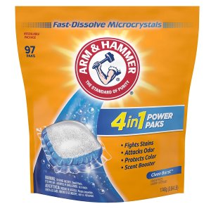 Arm & Hammer 4-IN-1 Laundry Detergent Power Paks Sale