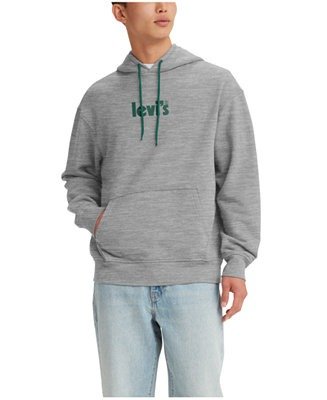 Men's Relaxed Fit Graphic Logo Hoodie Sweatshirt