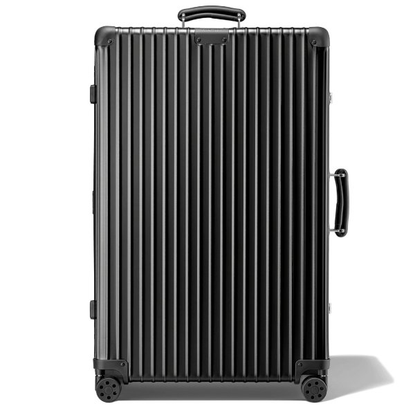 Classic Check-In L Aluminum Suitcase | Black | RIMOWA