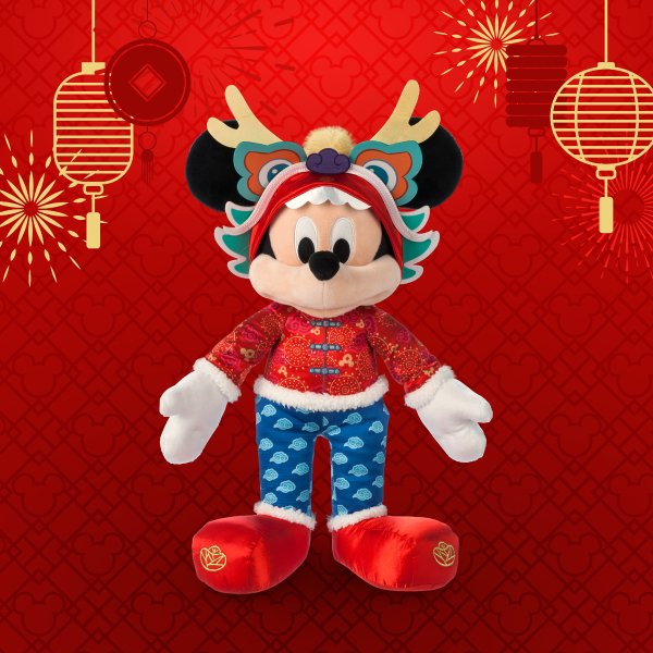Mickey Mouse Lunar New Year 2024 Plush – Medium 18''